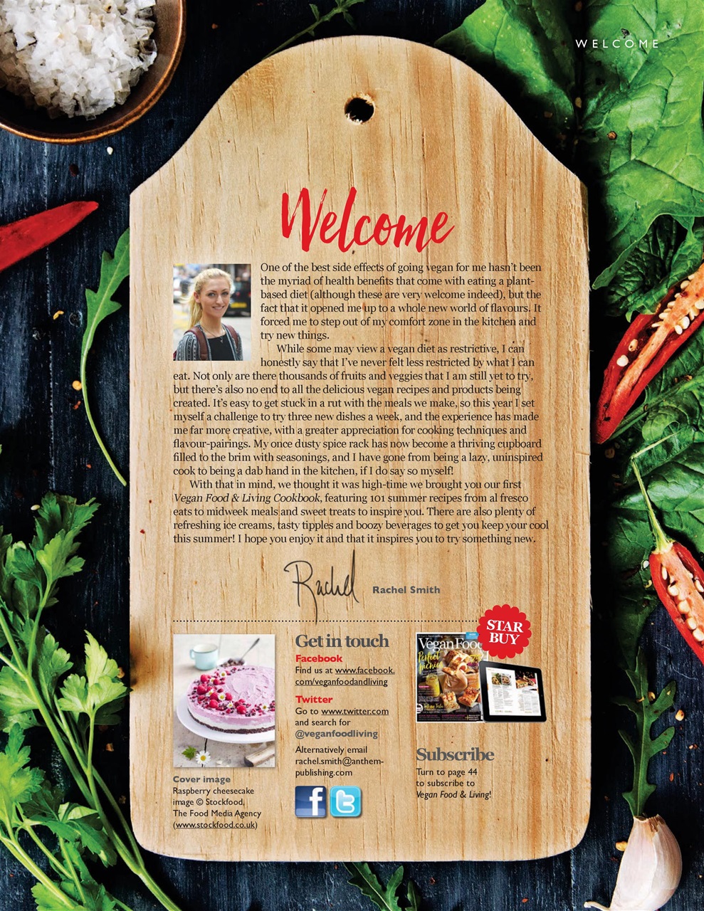 Vegan Cookbook Preview Pages