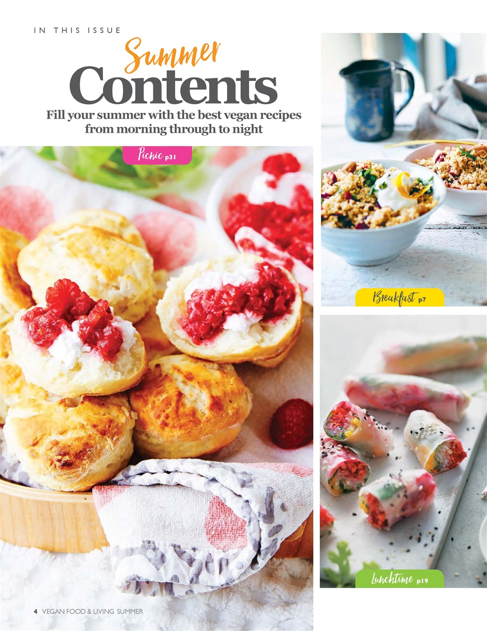 Vegan Cookbook Preview Pages