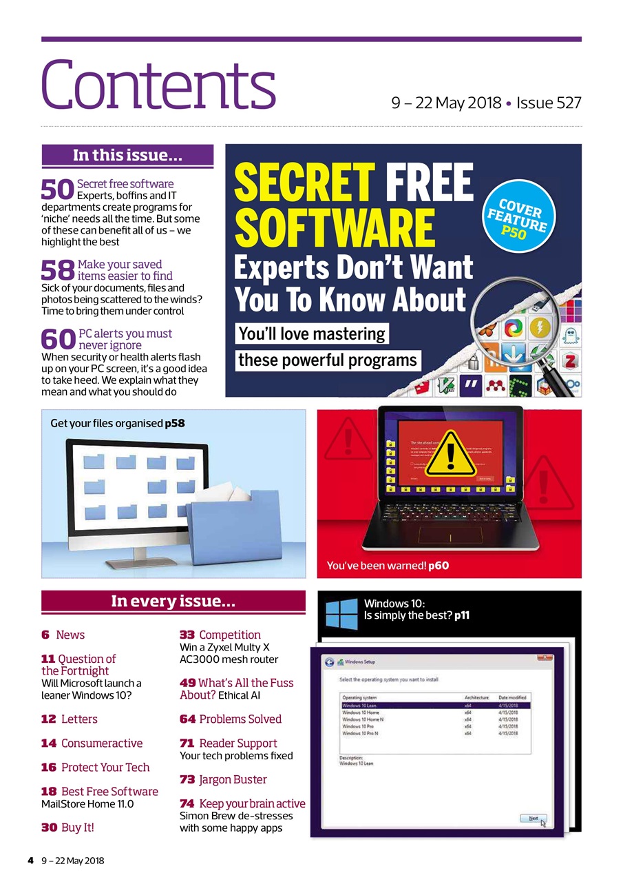 Computer Active Preview Pages