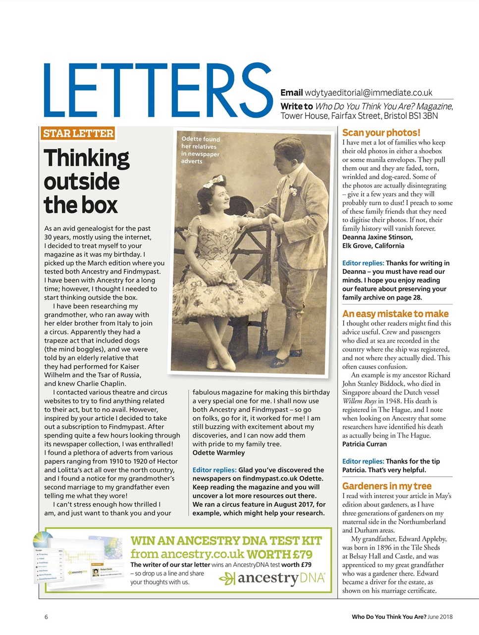 Who Do You Think You Are? Preview Pages