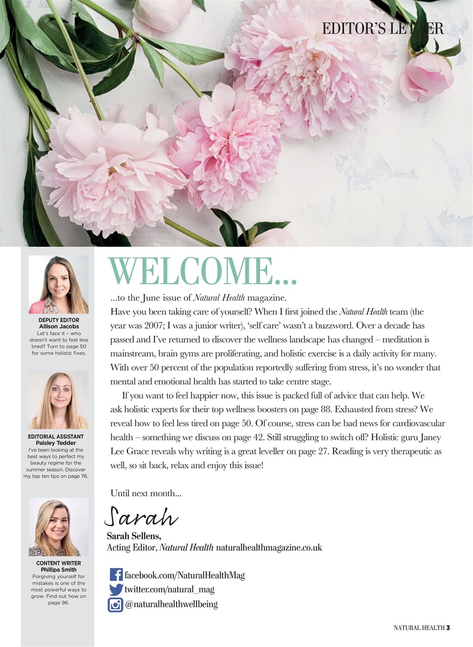 Natural Health Preview Pages