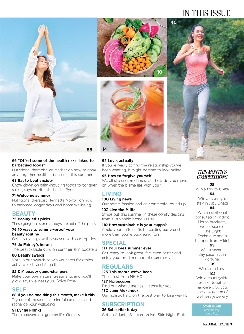 Natural Health Preview Pages