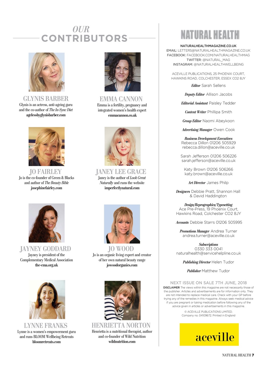 Natural Health Preview Pages