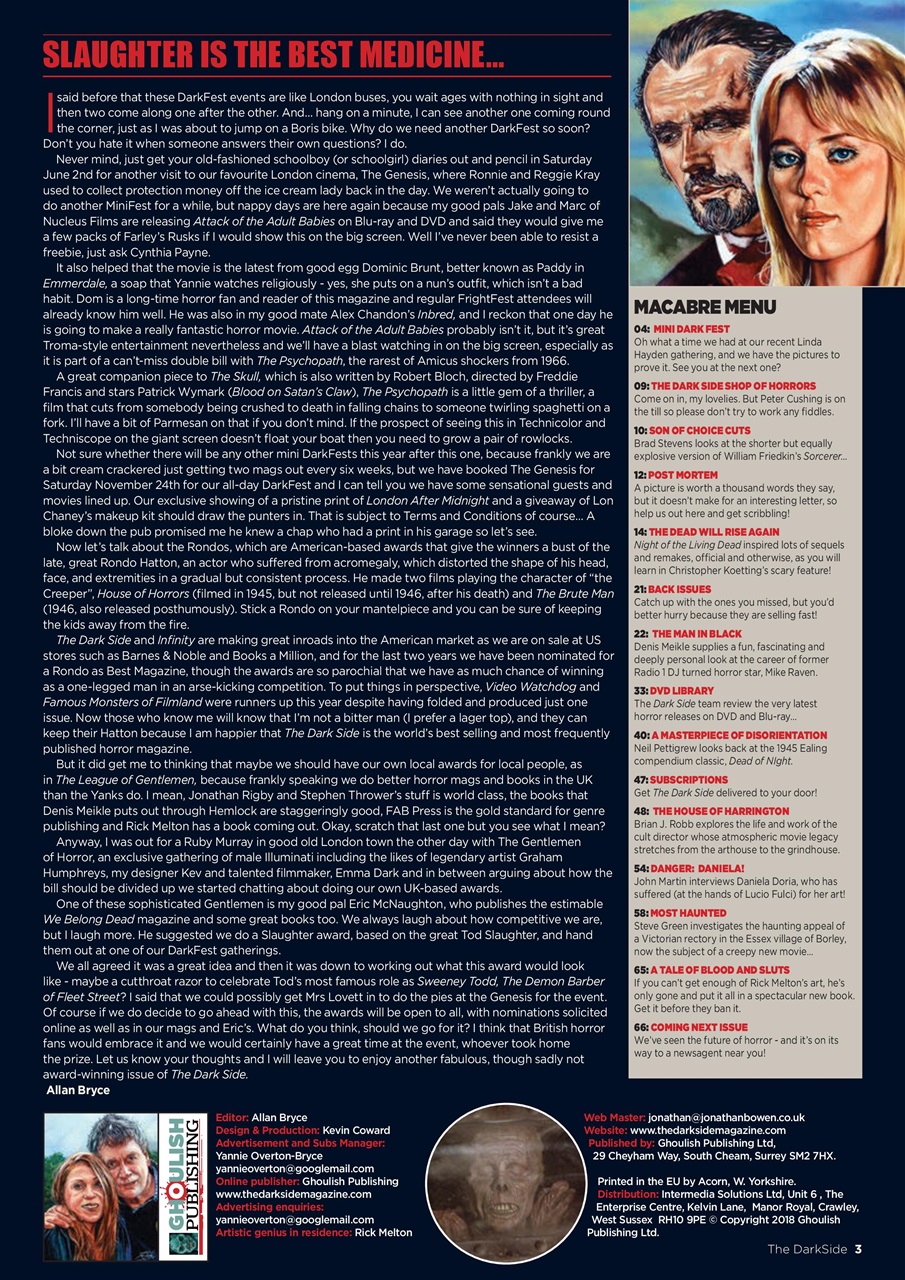 The Darkside Preview Pages