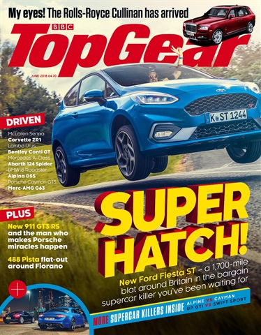 BBC Top Gear Magazine issue Jun-18