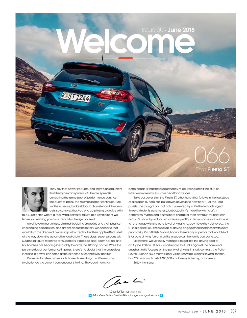 BBC Top Gear Magazine Preview Pages