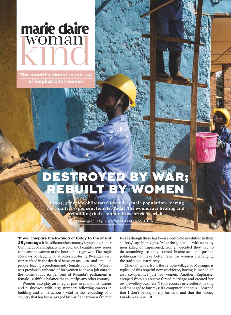 Marie Claire Preview Pages