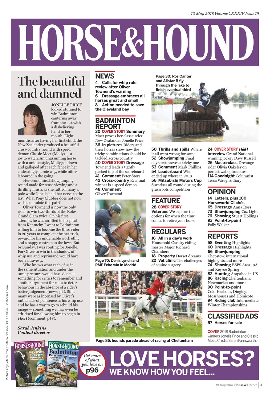 Horse & Hound Preview Pages