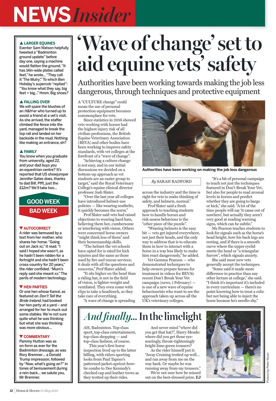 Horse & Hound Preview Pages