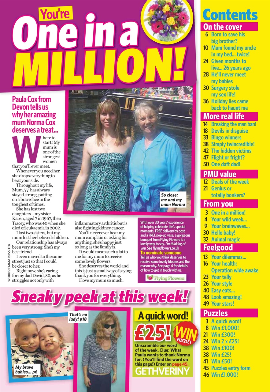 Pick Me Up Preview Pages