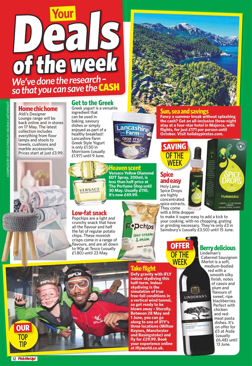 Pick Me Up Preview Pages