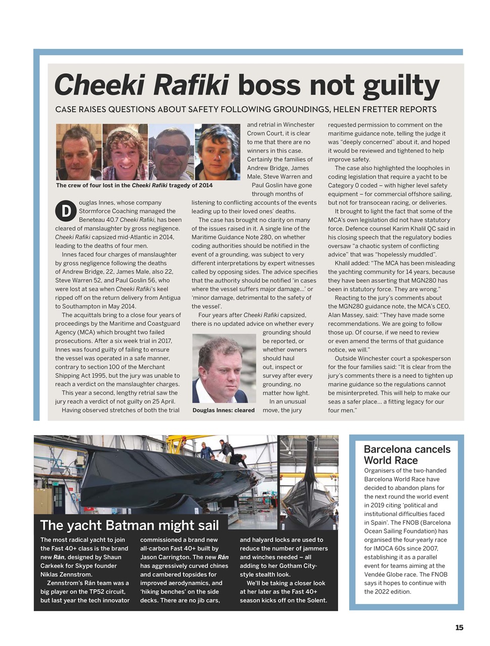 Yachting World Preview Pages