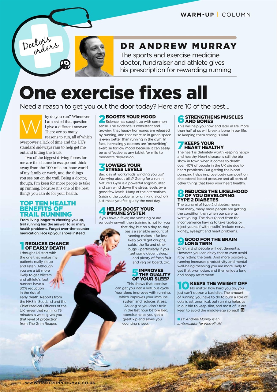 Trail Running Preview Pages