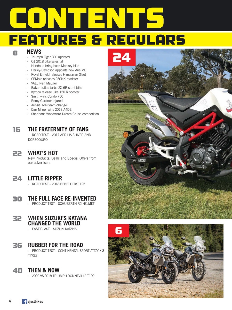 JUST BIKES Preview Pages