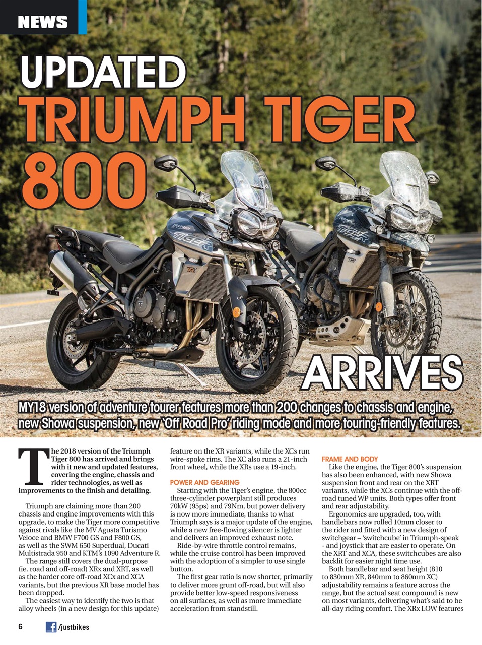 JUST BIKES Preview Pages