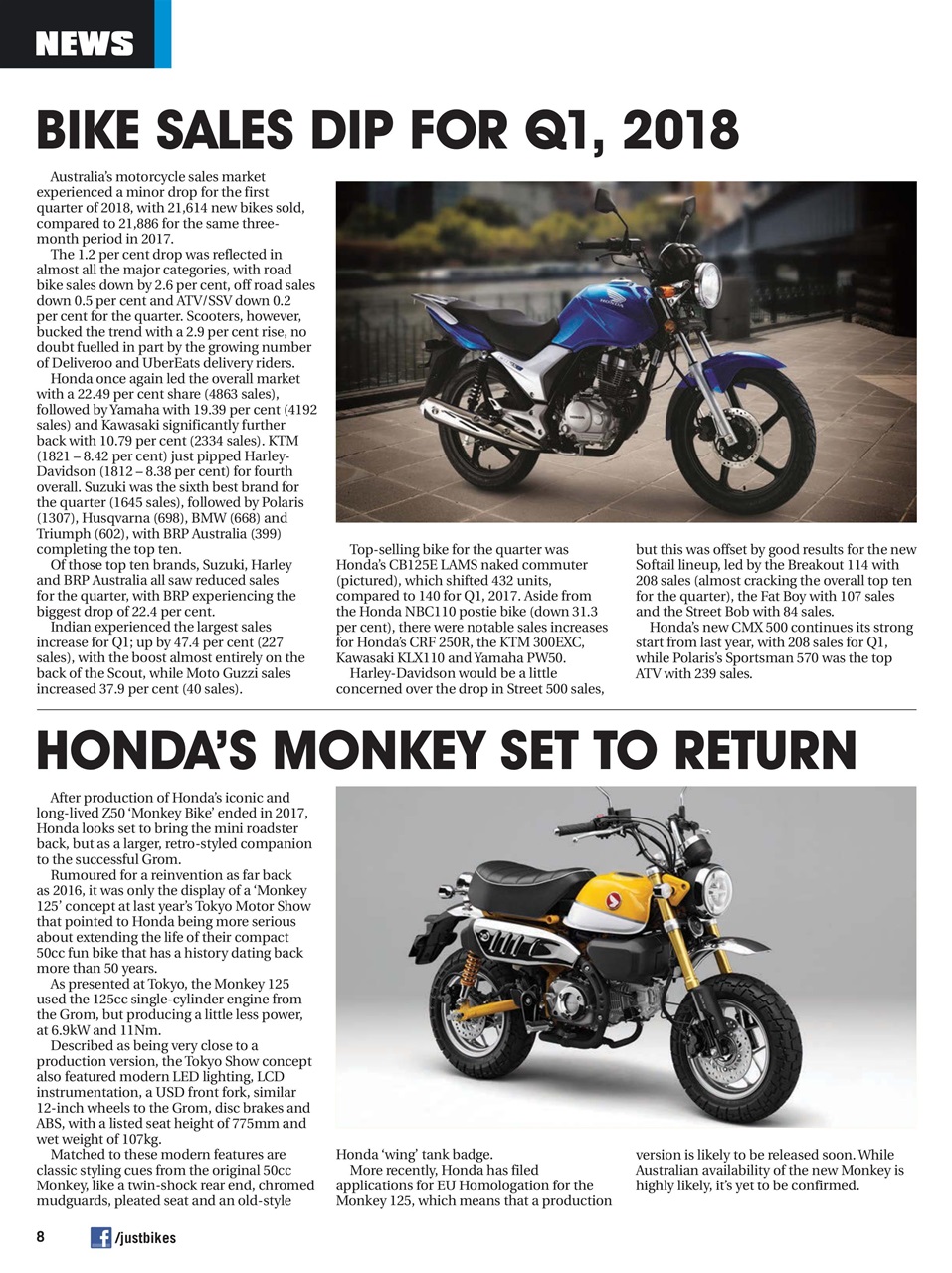 JUST BIKES Preview Pages