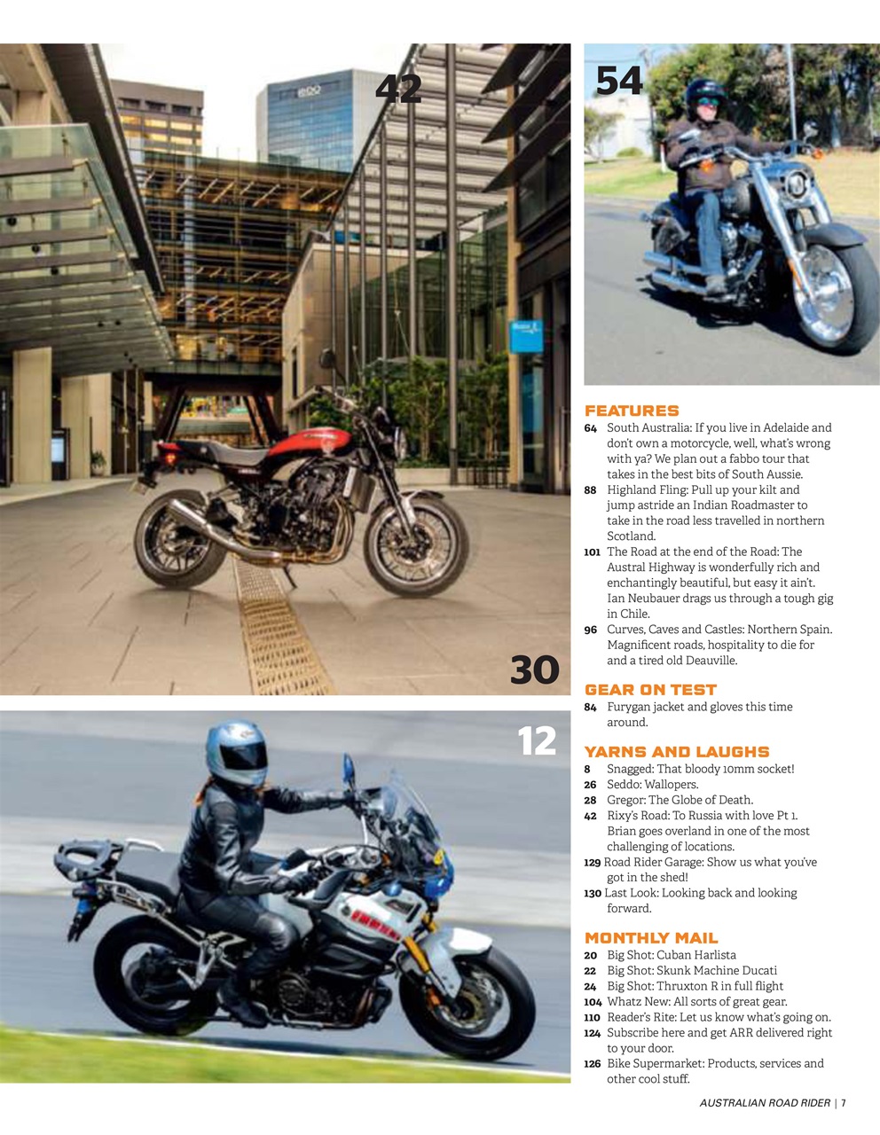 Australian Road Rider Preview Pages