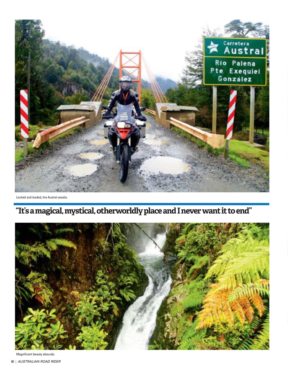 Australian Road Rider Preview Pages