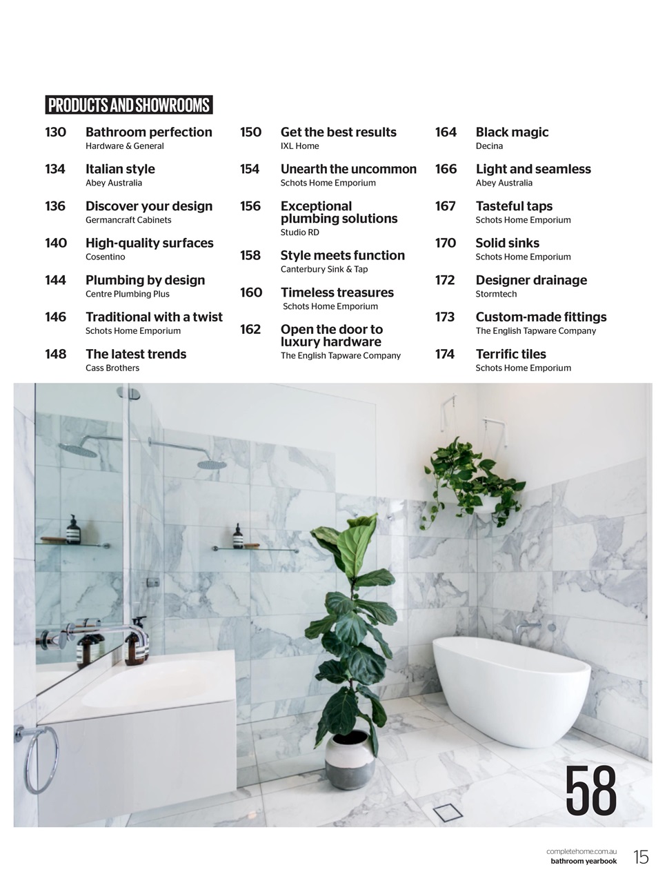 Bathroom Yearbook Preview Pages