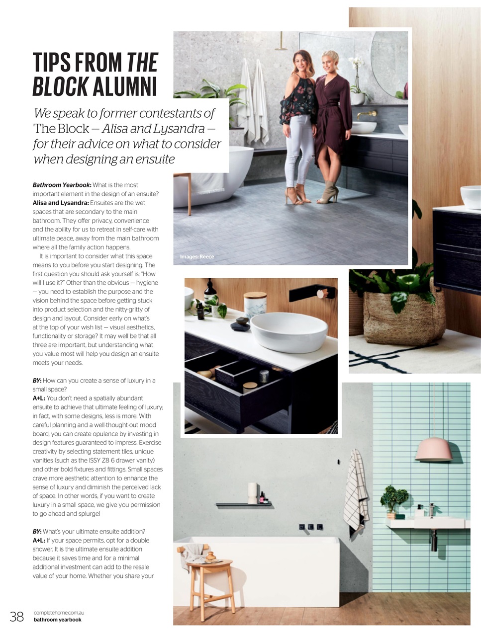 Bathroom Yearbook Preview Pages