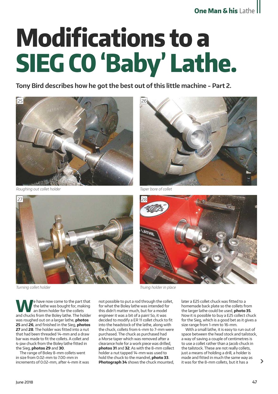 Model Engineer & Workshop Magazine Preview Pages