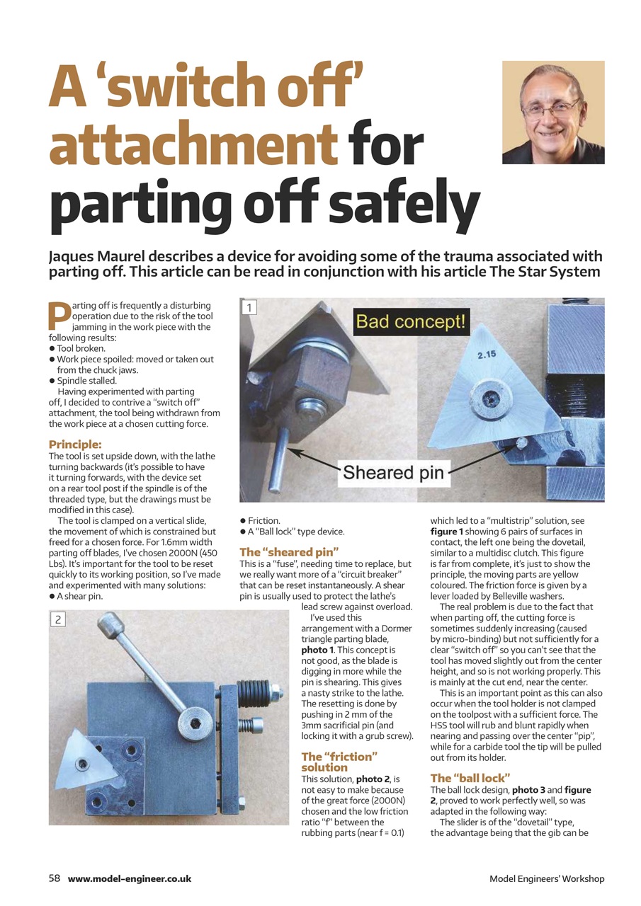 Model Engineer & Workshop Magazine Preview Pages