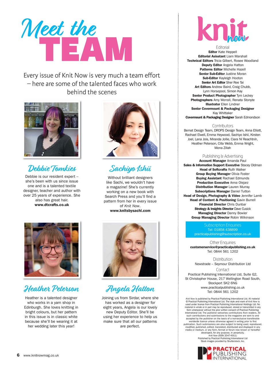 Knit Now Preview Pages