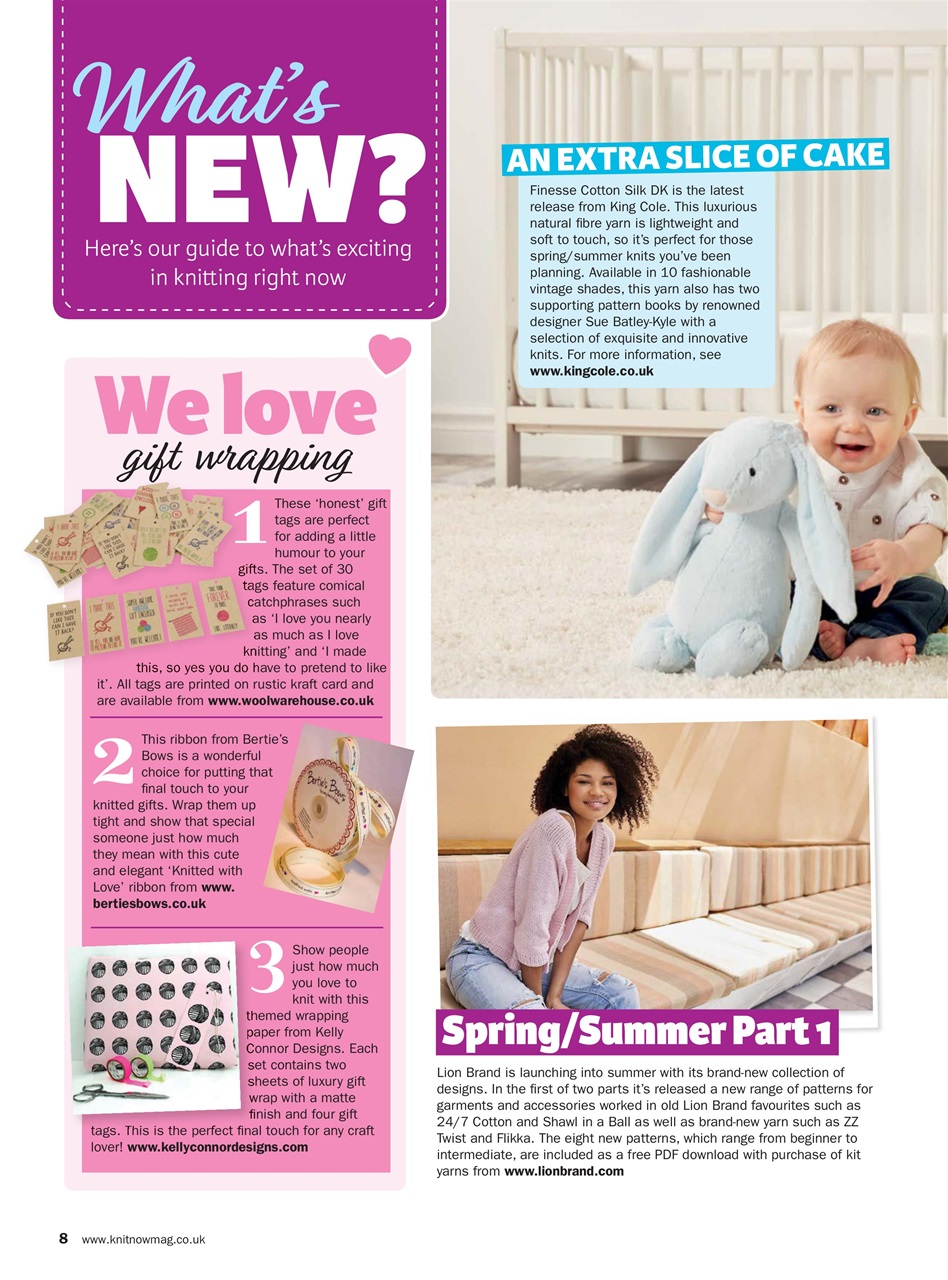 Knit Now Preview Pages