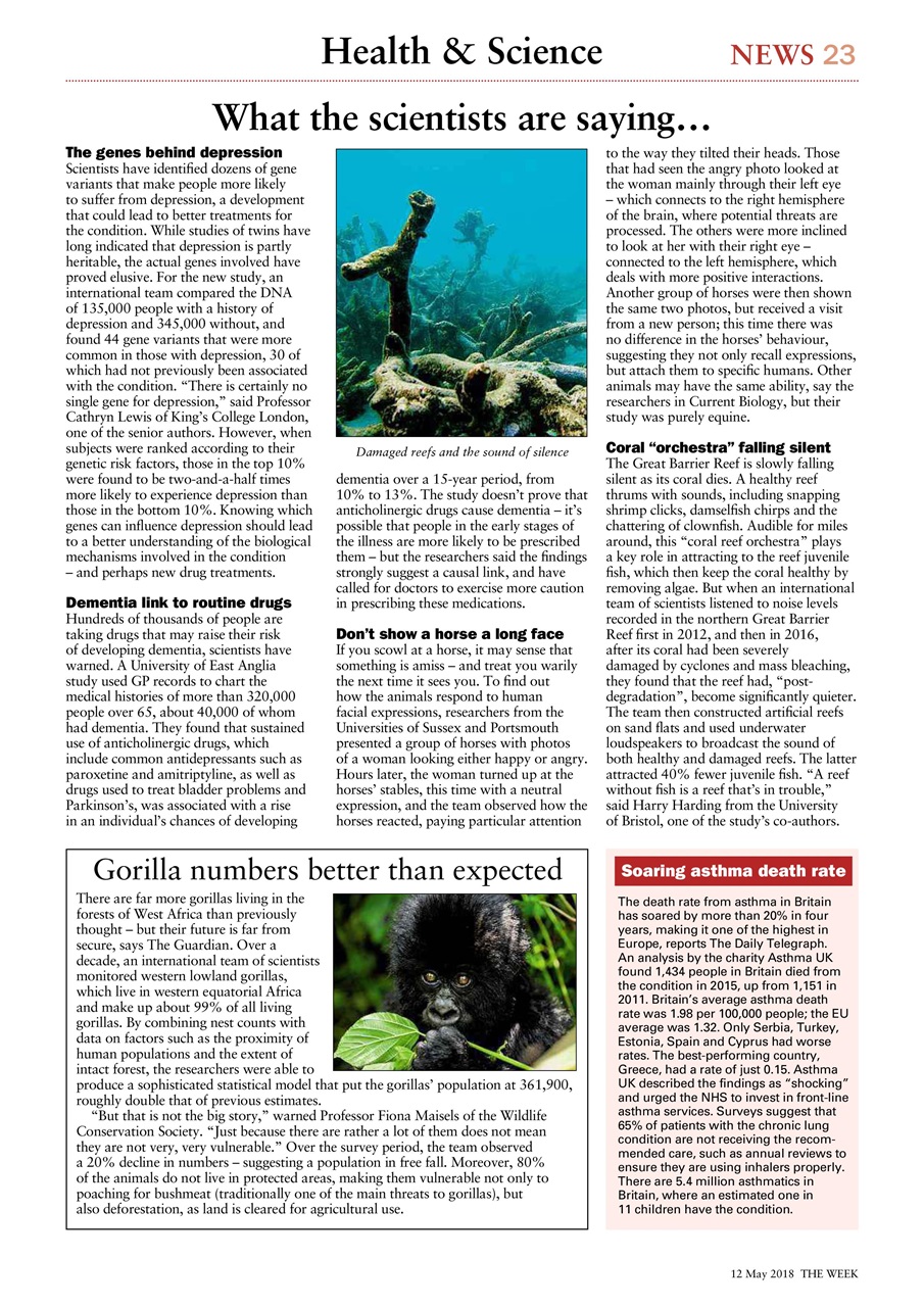 The Week Preview Pages