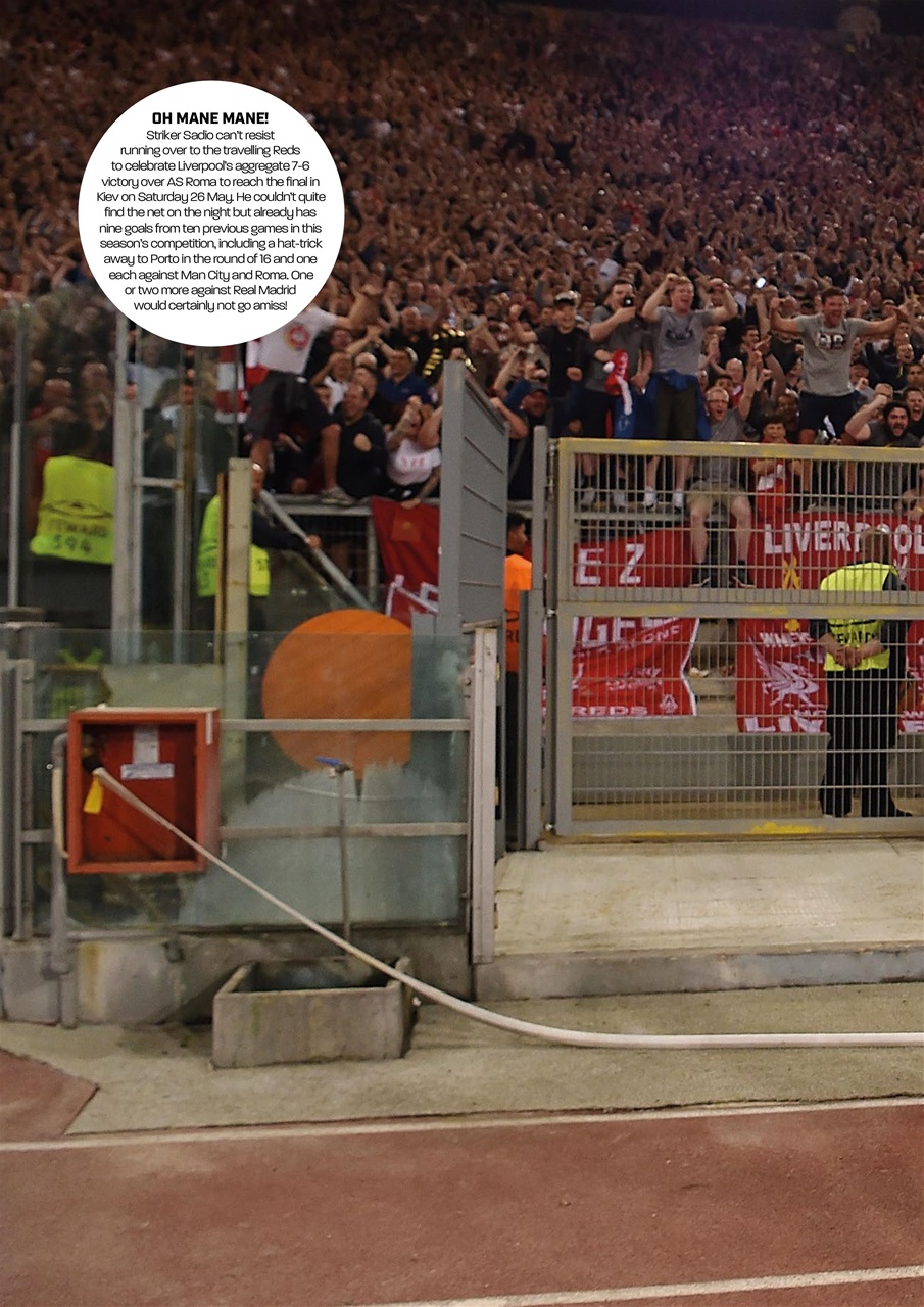 Liverpool FC Magazine Preview Pages