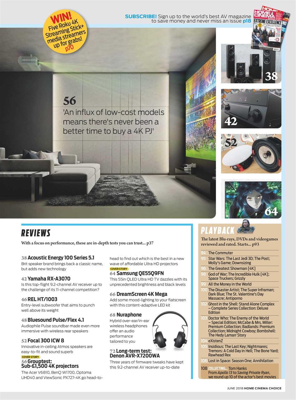 Home Cinema Choice Preview Pages
