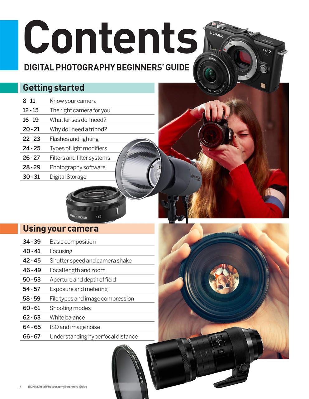 Digital Camera User Preview Pages