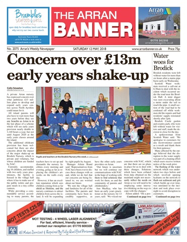 Arran Banner issue 12/5/18