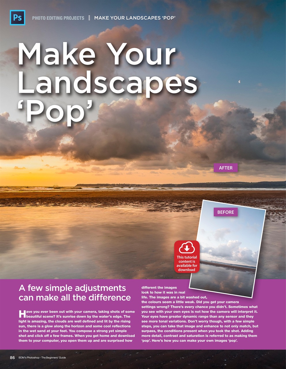 Photoshop User Preview Pages