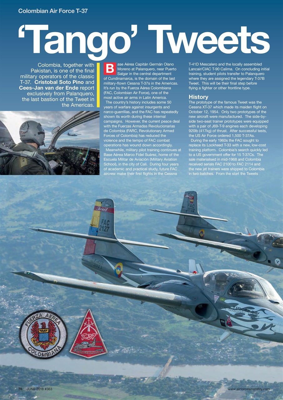 AirForces Monthly Preview Pages