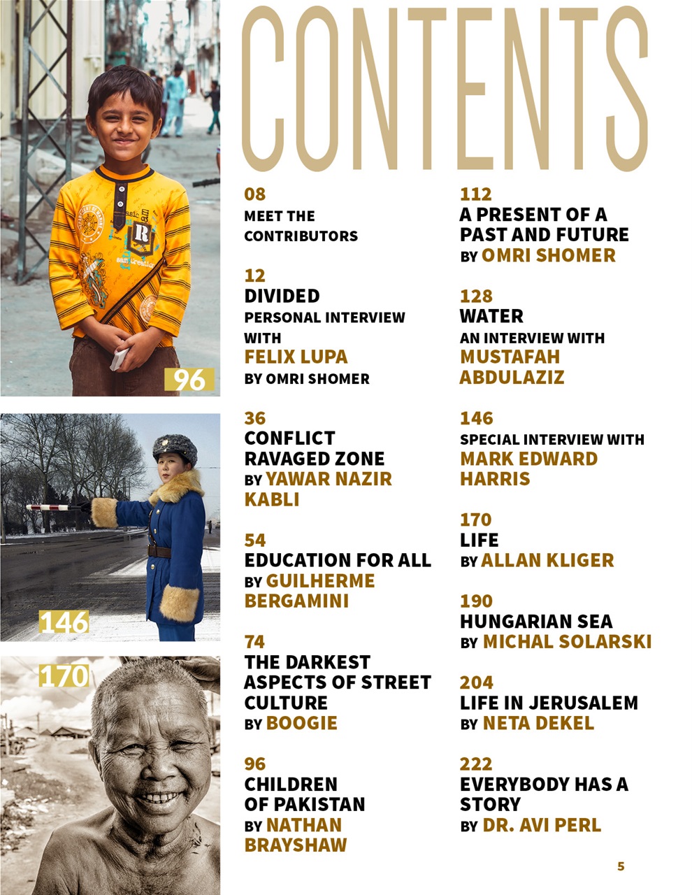 Lens Magazine Preview Pages