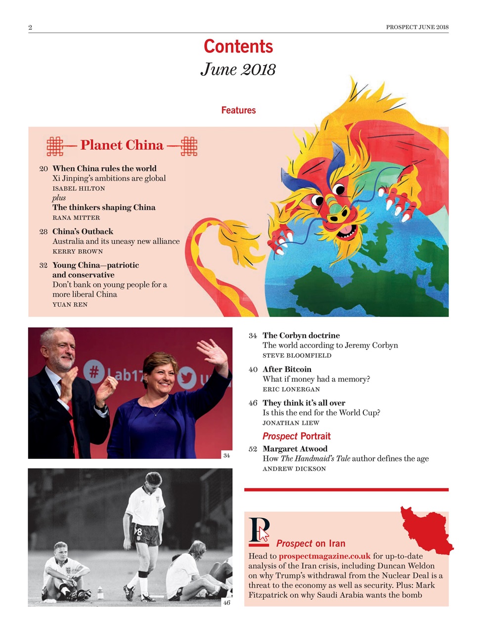 Prospect Magazine Preview Pages