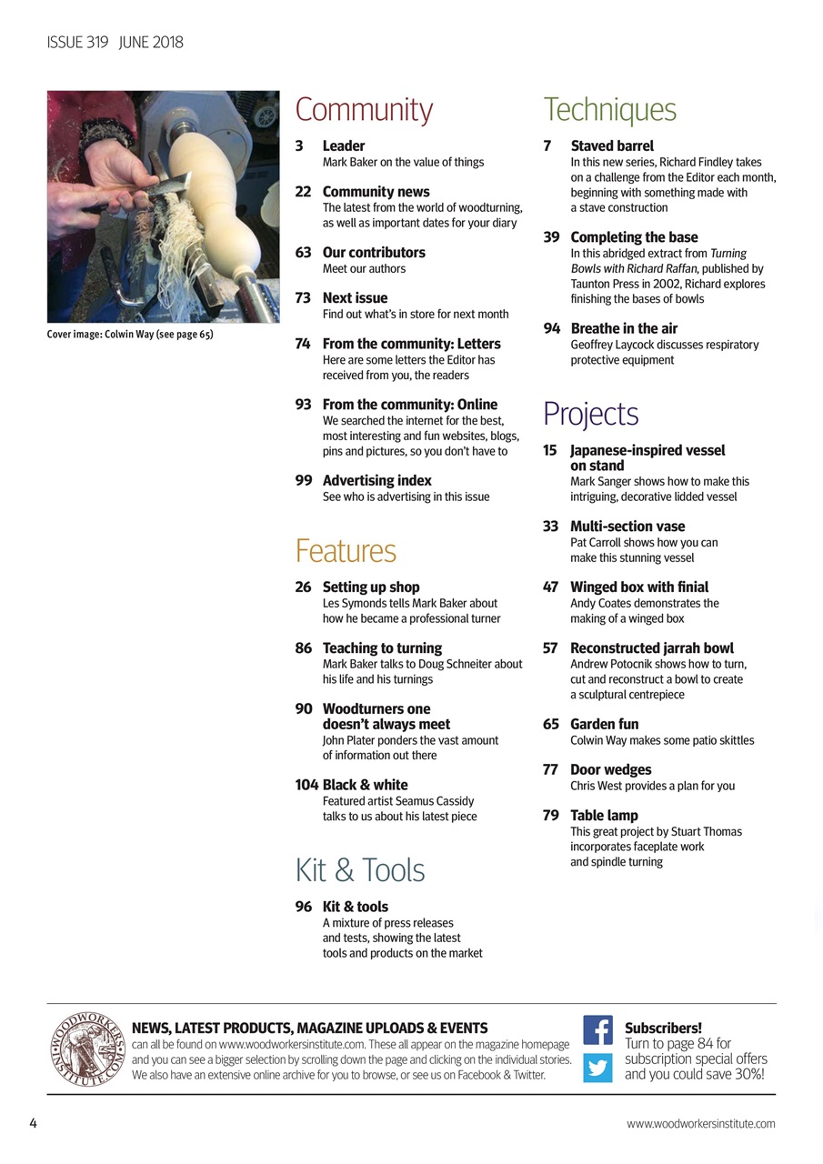 Woodturning Preview Pages