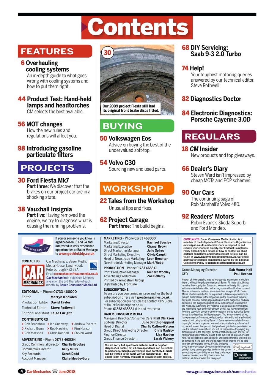 Car Mechanics Preview Pages
