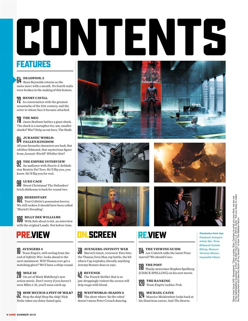 Empire Preview Pages