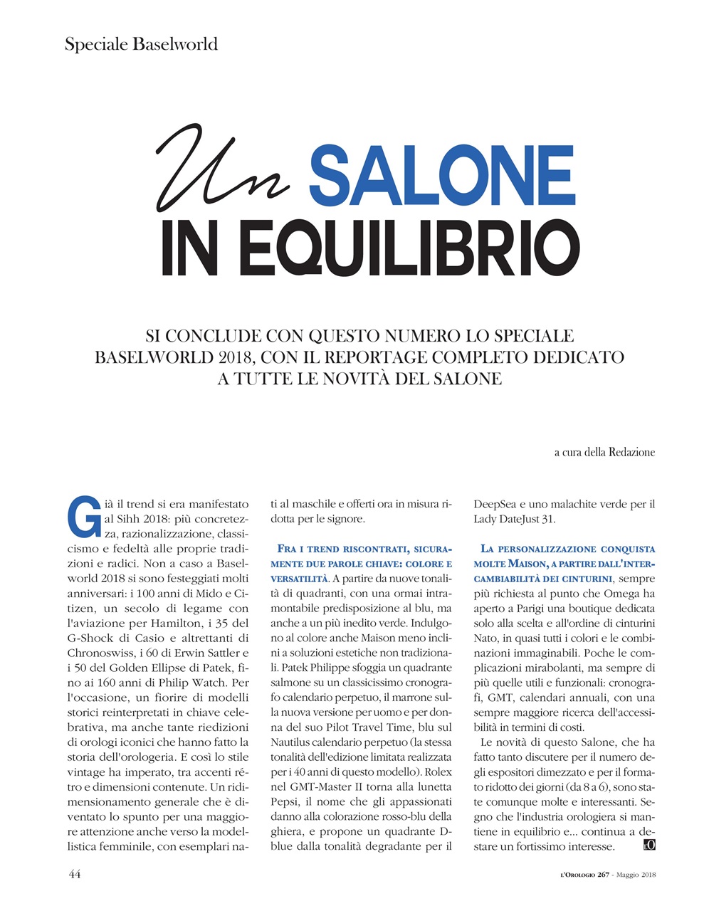 L'Orologio Preview Pages