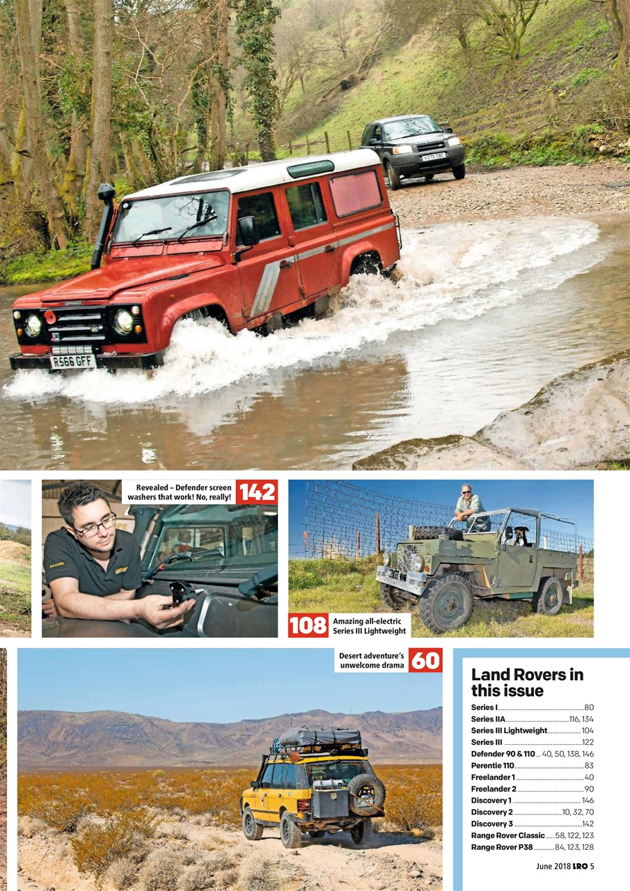Land Rover Owner Preview Pages