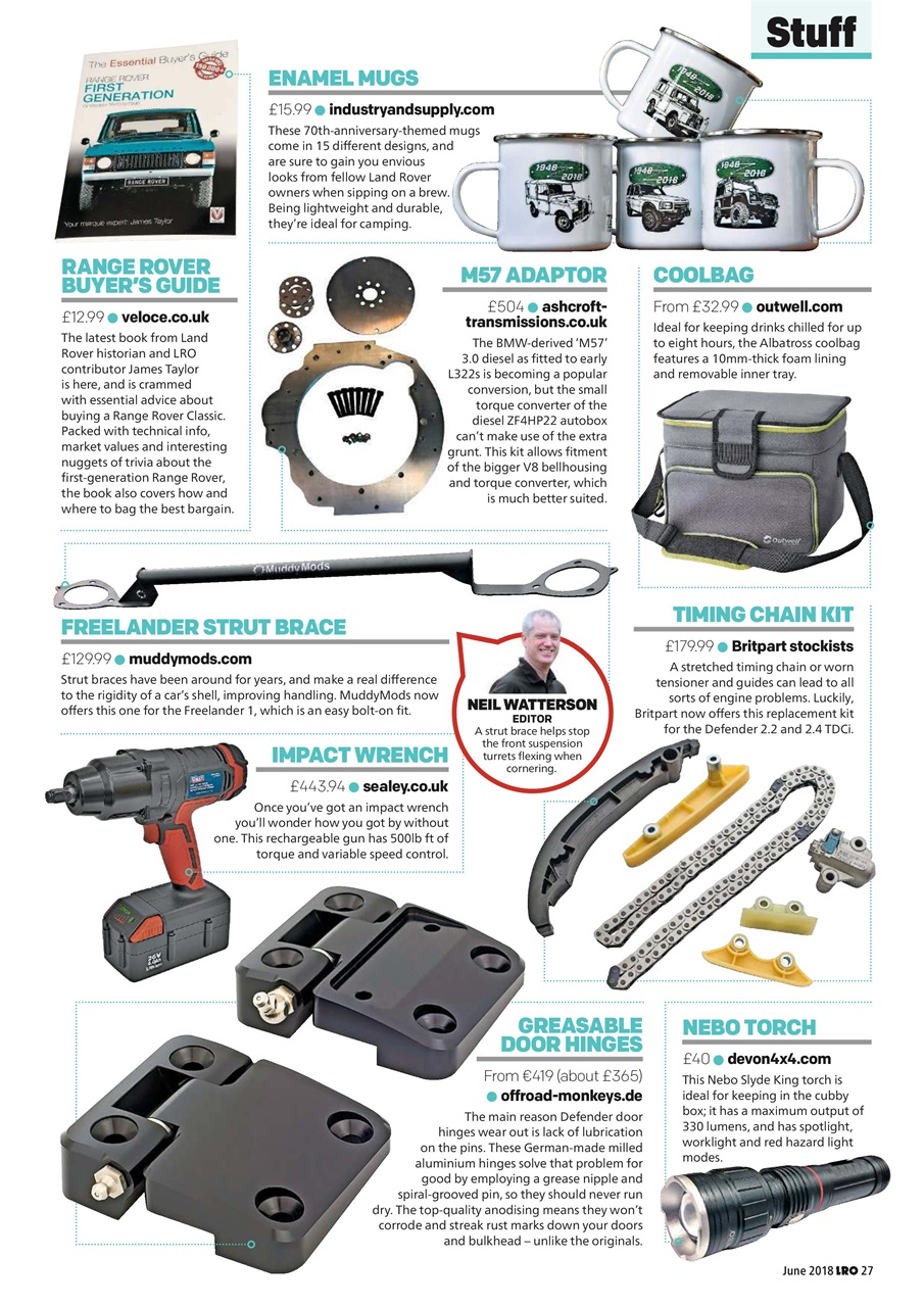 Land Rover Owner Preview Pages