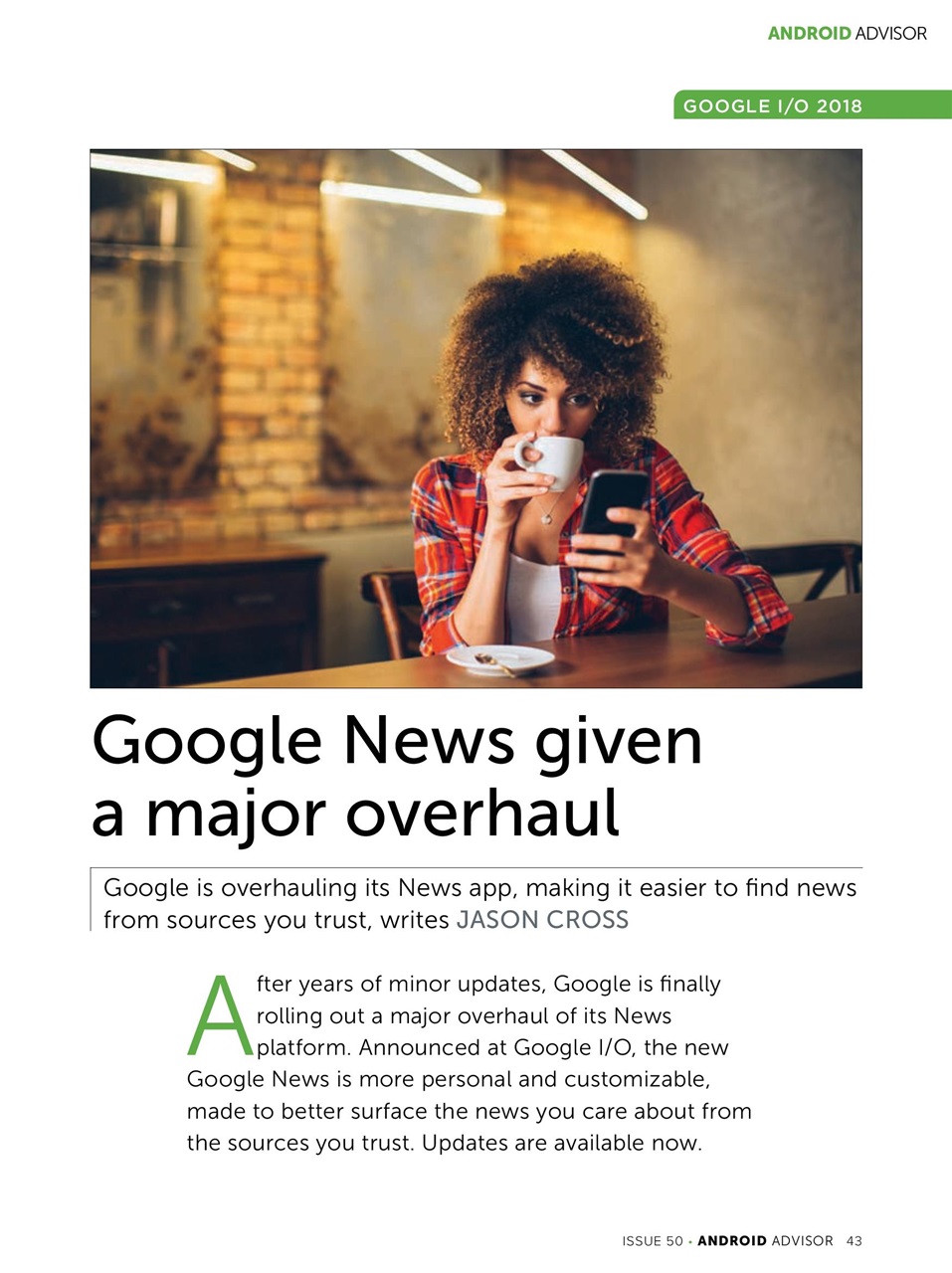 Android Advisor Preview Pages