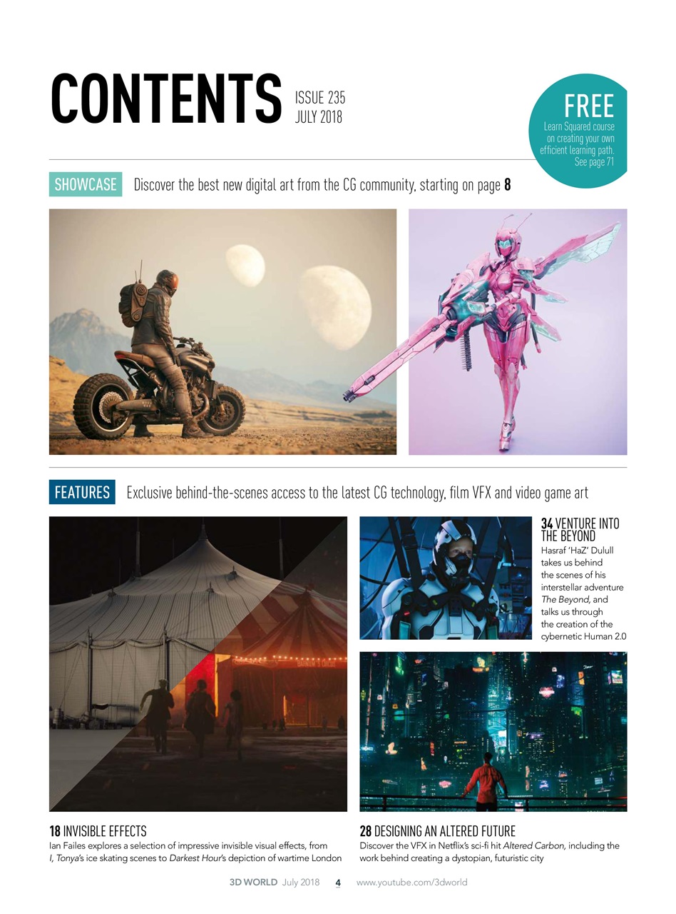 3D World Preview Pages