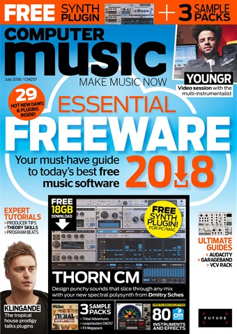 Computer Music issue July 2018