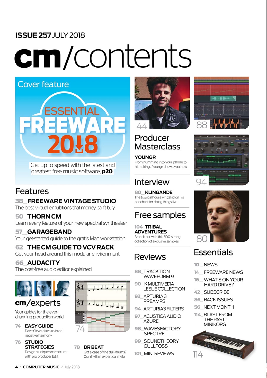 Computer Music Preview Pages