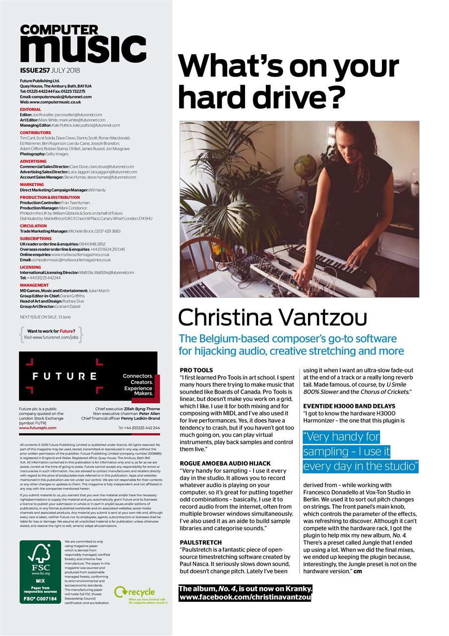 Computer Music Preview Pages