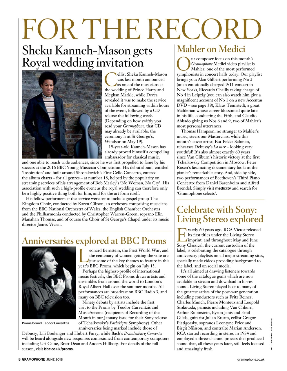 Gramophone Preview Pages