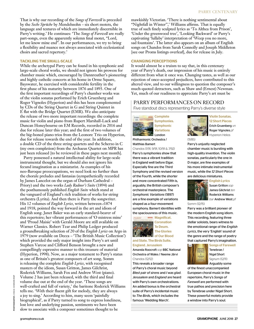 Gramophone Preview Pages